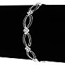 Contemporary Black and White Diamond Bracelet Image-4