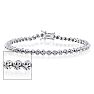 Classic 1 Carat Natural Diamond Bracelet Image-1