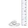2 Carat Crystal Solitaire Engagement Ring Image-6