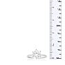 1 1/2 Carat 6 Prong Crystal Engagement Ring Image-6
