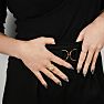2 Carat Halo Diamond Engagement Ring in 14 Karat Yellow Gold Image-7