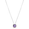 4ct Crystal Tanzanite and Marcasite Necklace
 Image-2