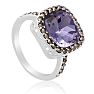 4ct Crystal Tanzanite and Marcasite Ring
 Image-5