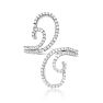 CZ Wave Ring in Sterling Silver
 Image-1