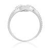 CZ Wave Ring in Sterling Silver
 Image-3