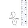 CZ Wave Ring in Sterling Silver
 Image-6