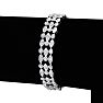 Grab This Beautiful Bracelet Instead!   1ct Vintage Diamond Bracelet. Wonderful Antique Model Lends A Retro Look & Feel Image-4