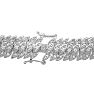 2 Carat Diamond Tennis Petal Bracelet Image-3