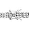 1ct Three Row Diamond Bracelet. Bold Three-Row.  Beautiful New Blowout Diamond Bracelet!
 Image-4