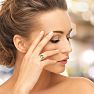 4 1/2 Carat Oval Shape Green Amethyst and Diamond Ring, Gold Overlay Image-7