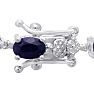 9 3/4ct Sapphire and Diamond Bracelet
 Image-2