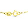 Our #1 Diamond Necklace! 1/4ct Diamond Necklace in Yellow Gold With Free Chain!
 Image-3