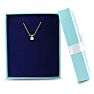 Our #1 Diamond Necklace! 1/4ct Diamond Necklace in Yellow Gold With Free Chain!
 Image-5