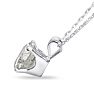 1 ½ Carat Diamond Pendant in 14k White Gold. Big,But Not Very Fine Diamond. Great For The Money!
 Image-3