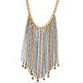 Two Tone Strand Necklace Image-2
