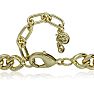 Gold V Shaped Chain Bib Image-2