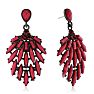 Passiana Cascading Crystal Earrings, Marsala Image-1