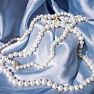 16 Inch 6mm AA Hand Knotted Pearl Necklace, 14K Yellow Gold Clasp Image-7