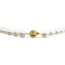 30 inch 10mm AA Pearl Necklace With 14K Yellow Gold Clasp Image-4
