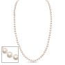 36 inch 10mm AA Pearl Necklace With 14K Yellow Gold Clasp Image-1