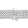 10.60 Carat Important Diamond Bracelet In 14 Karat White Gold Image-4
