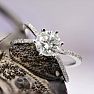 1.25ct Contemporary Diamond Engagement Ring
 Image-3