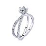 1.25ct Contemporary Diamond Engagement Ring
 Image-6
