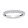 1/3ct Diamond matching wedding band matching to JWL11741 ( 2.25ct Princess Diamond Bridal Set in 14k White Gold)
 Image-1