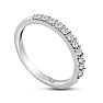 1/3ct Diamond matching wedding band matching to JWL11741 ( 2.25ct Princess Diamond Bridal Set in 14k White Gold)
 Image-2
