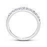 1/3ct Diamond matching wedding band matching to JWL11741 ( 2.25ct Princess Diamond Bridal Set in 14k White Gold)
 Image-3