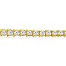 13 Carat Diamond Tennis Bracelet In 14 Karat Yellow Gold, 8 Inches Image-2
