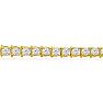 13 Carat Diamond Tennis Bracelet In 14 Karat Yellow Gold, 8 Inches Image-2