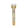 1 1/2 Carat Diamond Engagement Ring With 1 Carat Center Diamond In 14K Yellow Gold Image-5