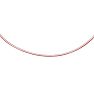 14 Karat Rose Gold 3.0mm 18 Inch Round Omega Chain Necklace Image-1