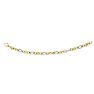 14 Karat Yellow & White Gold 7.5mm 7.25 Inch Oval Link Fancy Bracelet Image-1