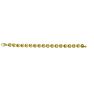 14 Karat Yellow Gold 9.75mm 8 Inch Round Rolo Type Bracelet Image-1