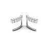 1/5ct Diamond Ear Climbers In 14K White Gold Image-3