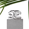 Super Bold And Gorgeous 1/4 Carat Diamond Band In 14K White Gold Image-7