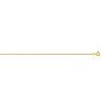 14 Karat Yellow Gold 0.45mm 18 Inch Classic Box Chain Necklace Image-1