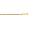 14 Karat Yellow Gold 0.70mm 18 Inch Classic Box Chain Necklace Image-1