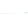 14 Karat White Gold 0.70mm 16 Inch Classic White Box Chain Necklace Image-1