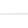14 Karat White Gold 1.1mm 18 Inch Classic White Box Chain Necklace Image-1