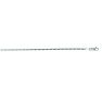 14 Karat White Gold 1.4mm 18 Inch Classic White Box Chain Necklace Image-1