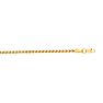 14 Karat Yellow Gold 2.4mm 20 Inch Light Weight Wheat Chain Necklace Image-1