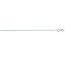 14 Karat White Gold 1.0mm 20 Inch Round Wheat Chain Necklace Image-1