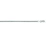 14 Karat White Gold 2.1mm 22 Inch Round Wheat Chain Necklace Image-1