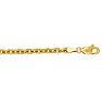 14 Karat Yellow Gold 4.0mm 18 Inch Cable Link Chain Necklace Image-1