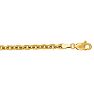 14 Karat Yellow Gold 4.0mm 20 Inch Cable Link Chain Necklace Image-1