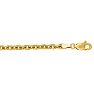 14 Karat Yellow Gold 4.0mm 20 Inch Cable Link Chain Necklace Image-1