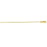 14 Karat Yellow Gold 1.10mm 16 Inch Cable Link Chain Necklace Image-1